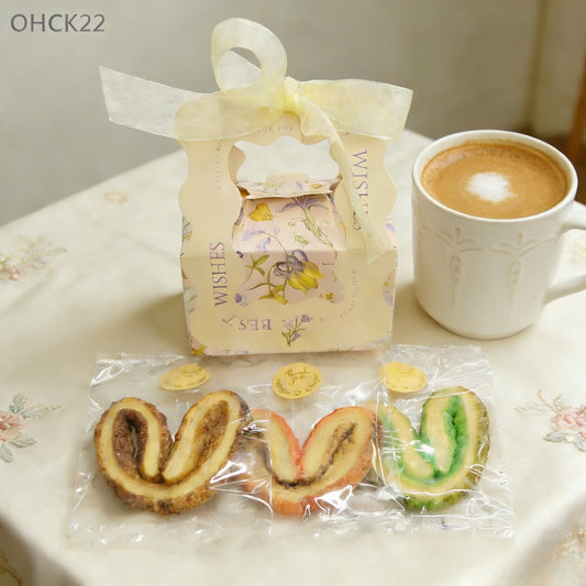 OHCK22 手工蝴蝶酥散水餅配禮盒