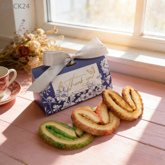 OHCK24 手工蝴蝶酥散水餅配禮盒