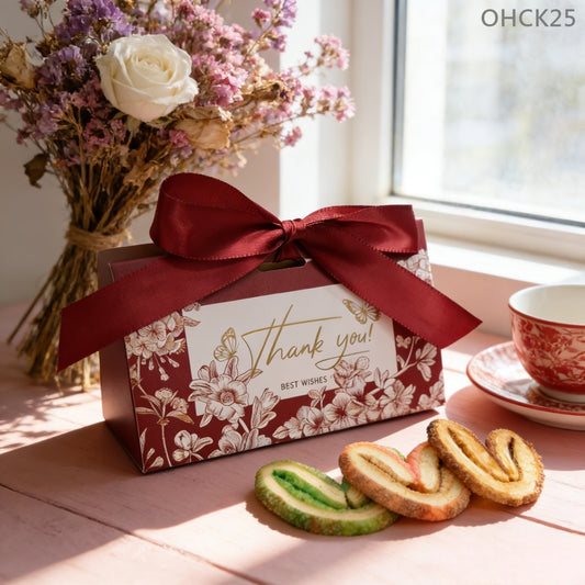 OHCK25 手工蝴蝶酥散水餅配禮盒