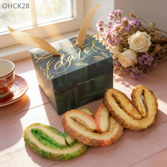 OHCK28 手工蝴蝶酥散水餅配禮盒