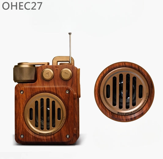 OHEC27 美式復古帶收音機藍牙音箱