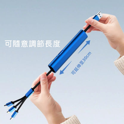 OHEC39 金屬三合一收納數據線