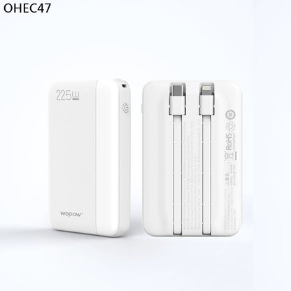OHEC47 22.5W自帶雙線充電寶