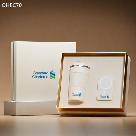OHEC70 咖啡杯磁吸充電寶禮盒