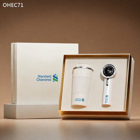 OHEC71 咖啡杯手持風扇禮盒