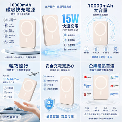 OHEC72 3C認證磁吸行動電禮盒