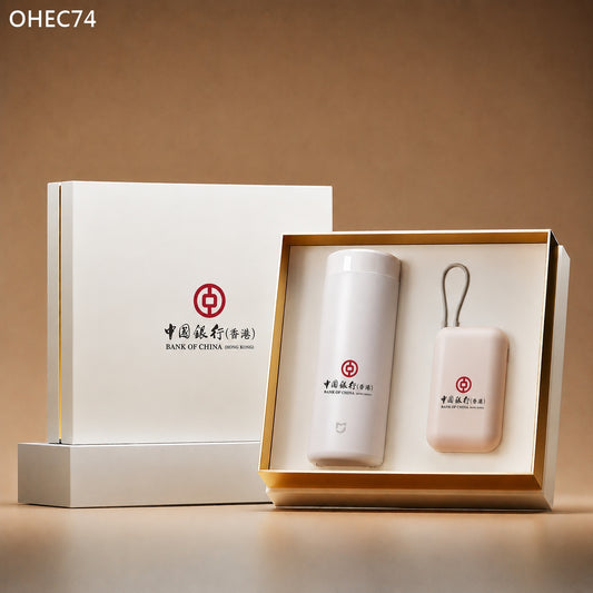 OHEC74 3C小米行動電小米保溫杯禮盒