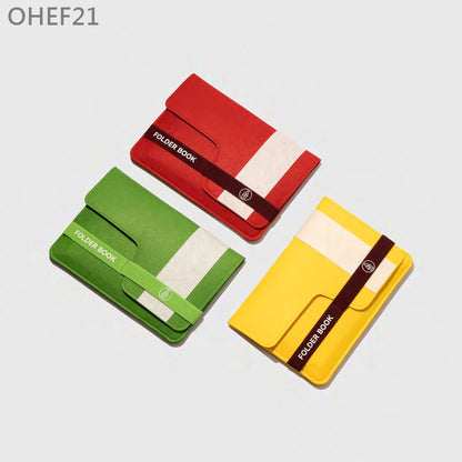 OHEF21 毛氈袋筆記本套裝
