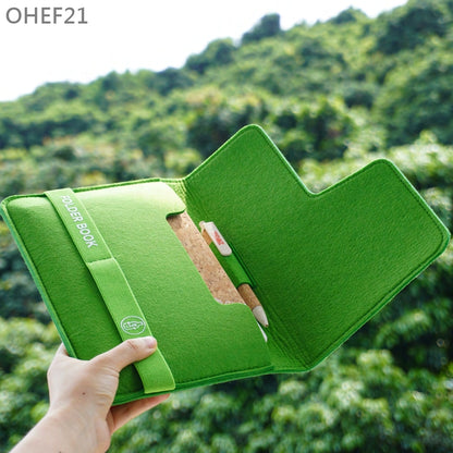 OHEF21 毛氈袋筆記本套裝