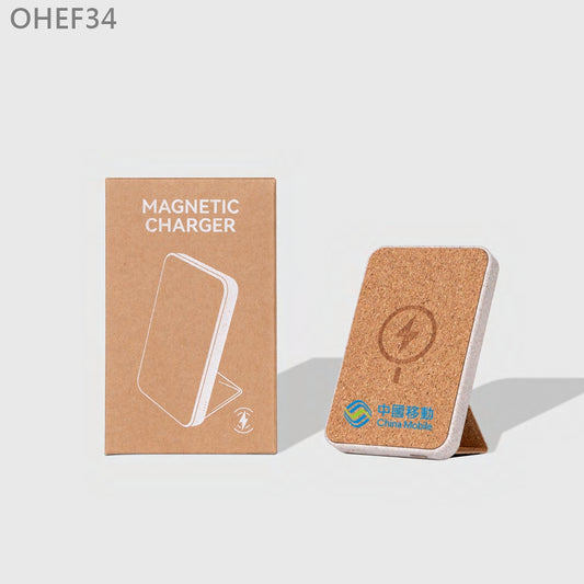 OHEF34 軟木磁吸充電寶