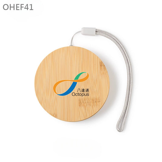 OHEF41 環保竹殼圓形數據線套裝