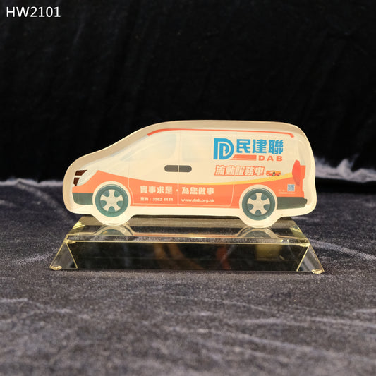HW2101 UV彩色印刷水晶座
